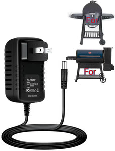 👍12V Adapter for Char-Griller Gravity Fed 980 and E6480 Akorn Auto-Kamado ....