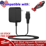 Charger for Dirt Devil Vacuum BD30025B BD22050 BD22052 BD30025BFD Cleaner