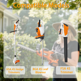 22.5V AC Adapter For STIHL FSA 45 Cordless Grass Trimmer