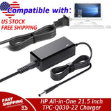 65W AC Adapter Charger For HP All-in-One 21.5 inch TPC-Q030-22 Power Supply Cord
