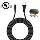 6ft UL 2-Prong AC Power Cord for MERACH MR2439 MR2441 MR2478 MR2480 Vibration...