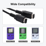 GBC 3.9FT 2 Player Link Cable For Nintendo Gameboy Color/Pocket/Light,Black