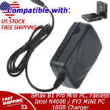 12V Charger For Bmax B1 Pro Mini PC, Fanless Intel N4000 / FY3 MINI PC 16GB