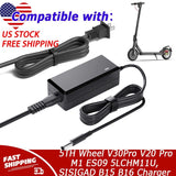 42V 2A Charger for 5TH Wheel V30Pro V20 Pro M1 ES09 5LCHM11U,SISIGAD B15 B16