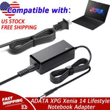AC Adapter Charger For ADATA XPG Xenia 14 Lifestyle Notebook Power Cord PSU US