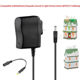 Adapter For Hallmark Keepsake Sound-A-Light Festive Home QFM3371 Tabletop