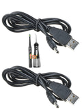 2Pack USB Charging Cord, DC Charger Cable for Bitvae Toothbrushes D2/S2/R2/R1