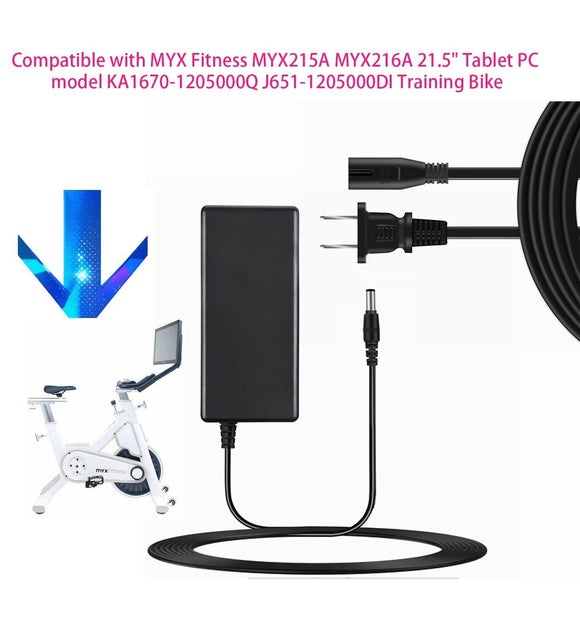 12V for MYX Fitness MYX215A MYX216A 21.5