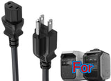 UL 6ft  Power Cord For EF EcoFlow Delta 3 / Delta 3 Plus Portable Power Station