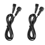 2Pack Waterproof Extension Cable Aka Wire for Solar Outdoor String Lights