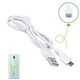 5ft White Micro USB Cable for Oppo A1k A9x A9 A7n A5s R17 F9 A3s A5 A3 F7 R15