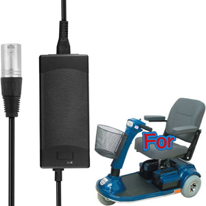 🚲AC Adapter For Pacesaver Plus III Scooter 24V