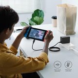 5.9FT USB C Charger For Nintendo Switch Lite, OLED, Steam Deck - Support TV Mode