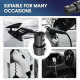 J1772 to Tesla Charger Adapter, Max 80A/250V for Tesla Model Y 3 X S Cybertruck