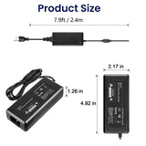 AC/DC Adapter for Suaoki 400wh PS5B Portable Solar Generator Power Station
