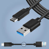 USB-A to USB-C Power Charger Cable Cord For Resound GN C-1 Hearing Aids