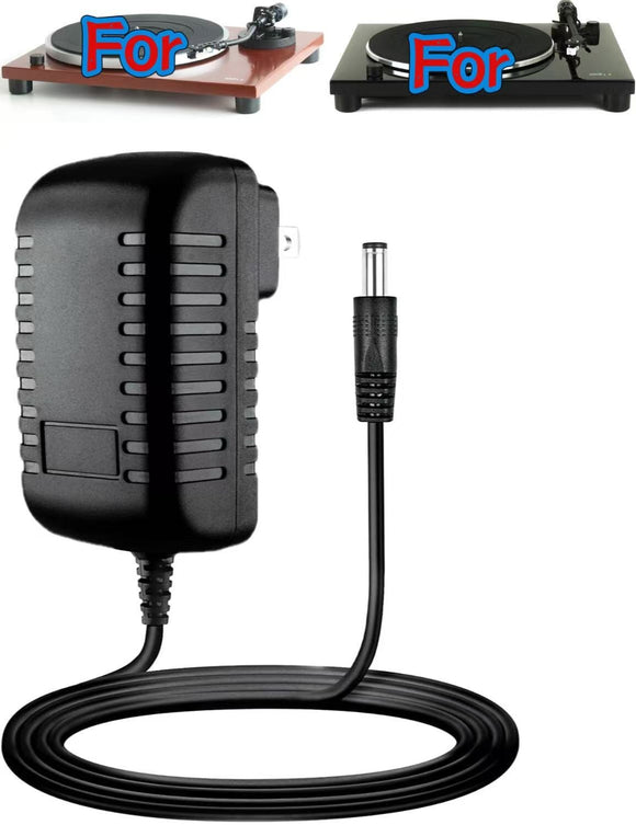 12V AC Adapter For Music Hall MMF-1.5 MMF-1.3 Turntable Belt Drive