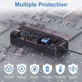 12VDC 2A Power Supply &8Way Split For CCTV Security Camera Q-See Night Owl Zmodo