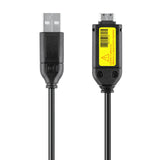 USB Battery Charger Data SYNC Cable Cord For Samsung TL205 TL210 TL220 i8 Camera