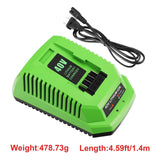 40V Charger for Greenworks 29482 C-220 Battery Charger 29462 29472 2901319