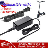 54.6V 2A AC/DC Adapter For KAABO Mantis 8,8 Pro Electric Scooter Power Supply