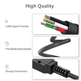 GBC 3.9FT 2 Player Link Cable For Nintendo Gameboy Color/Pocket/Light,Black