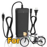 42V Charger for NAKTO Men's Camel 26" 250W City 36V Lithium-ion Battery Adapter