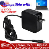 AC Adapter Charger For Lenovo Flex 5G 14Q8CX05 82AK0002US Power Supply Cord