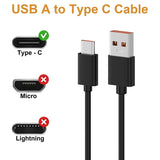 USB Charger for Glocusent GLCSNTBL001,GLCSNTBL003 Vekkia LED Neck Reading, Black
