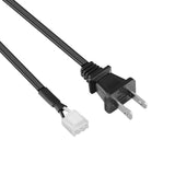 6ft UL Internal Power Cord For Philips 50PFL6902/F7 50PUL6573/F7 50PUL7552/F7