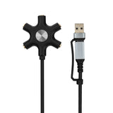 USB A/C  To 3.5mm Adapter for Samsung Galaxy Ultra/Note 10+/S10E/A90/A80/A70