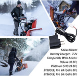 7.2V 05079500 Snow Blower Battery Charger For Ariens ST36DLE / Pro 36 Hydro EFI