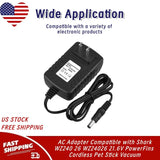 AC Adapter For Shark WZ240 26 21.6V PowerFins Cordless Pet Stick Vacuum WZ24026