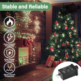 12V LED Controller with 6FT Extension Cord for Halloween Inflatable Decorations