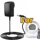 12V DC Adapter for BCHARYA Self Cleaning Cat Litter Box Charger