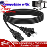 AC Power Cord Cable For Bose Companion 5 Multimedia Speaker System Subwoofer