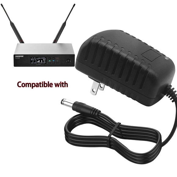 12V Adapter For Shure QLX-D4 Wireless systeme