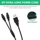 5.9FT Charger Cable For SportDOG SD-425CAMO / SD-425XCAMO / SD-825 / SD-825X