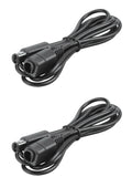 2p 6Ft NGC Controller Extension Cable Cord for Nintendo Wii/Gamecube Controller