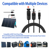 16.5Ft Solar to 8mm Adapter Extension Cable for Jackery/Anker/BLUETTI/EBL/GRECEL