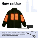 2-Pack 12V Heated Jacket USB-C to DC Step-Up Adapter Cable for Milwaukee M12
