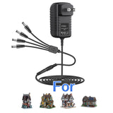 AC Adapter for Lemax # 74707 4.5 Volt Spooky Town Accessory Switching Power Cord