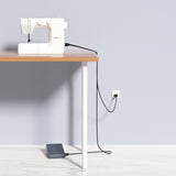 Foot Pedal wiith Power Cord For Brother Serger Sewing Machine