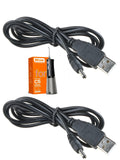USB Charging Cord, DC Charger Cable for Water flosser C2/ C5 / C6 - 2 Pack