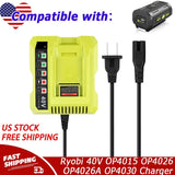 OP401 Adapter for Ryobi 40V Lithium Battery OP4015 OP4026 OP4026A OP4030