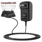AC Adapter For Audio-Technica AT-LP3XBT Automatic Wireless Belt-Drive Turntable