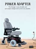 24V XLR Charger for Sunrise Q700 Q500 Q400 Q300 M Sedeo Pro Power Wheelchair
