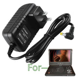 AC/DC Wall Charger Power Adapter Cord For Insignia NS-PDVD10 Portable DVD Player