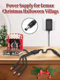 AC Adapter For LEMAX #74706 CHRISTMAS VILLAGE With 4 Output Jacks Power Charger