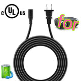 UL 6FT Power Cord for YOWHICK DP03 DP01 GDP01 W33 DQ1 GDP1W GDP1G Video Projecto